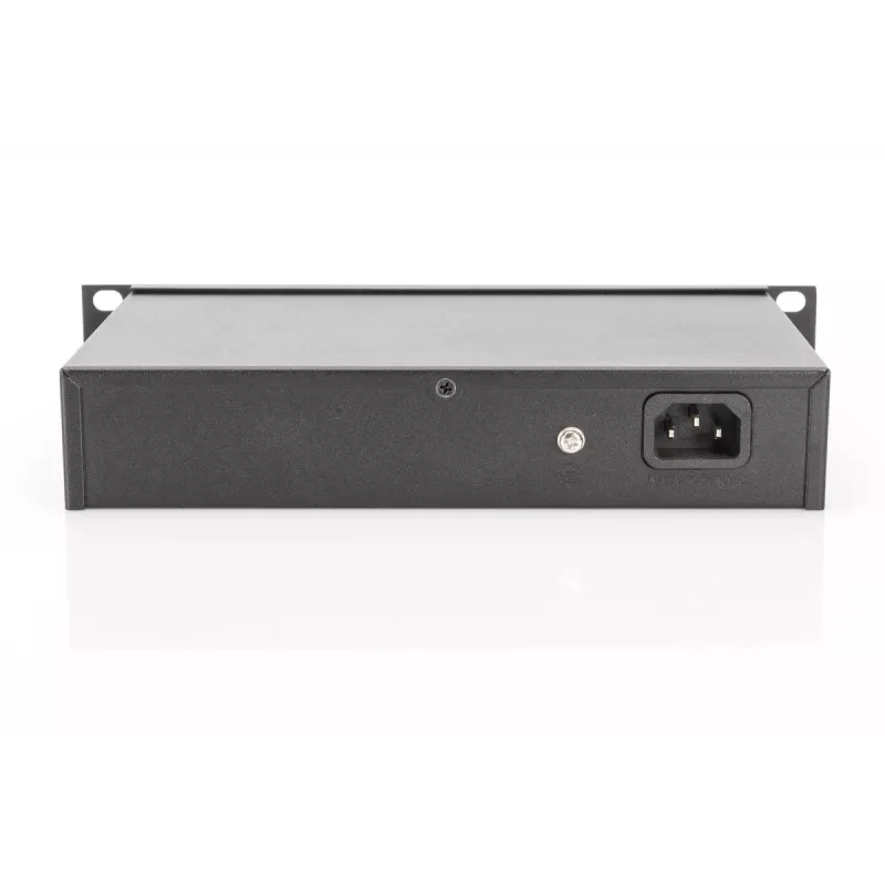 DIGITUS 8 Port Gigabit PoE Switch 10 inch 8x10/100/1000Mbps RJ45 PoE 96W