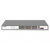DIGITUS 24-Port Fast Ethernet PoE Switch 2G Combo TP/SFP 390W