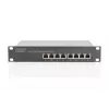 DIGITUS 8-Port Gigabit Ethernet Switch 10 Zoll 8x10/100/1000Mbps RJ45