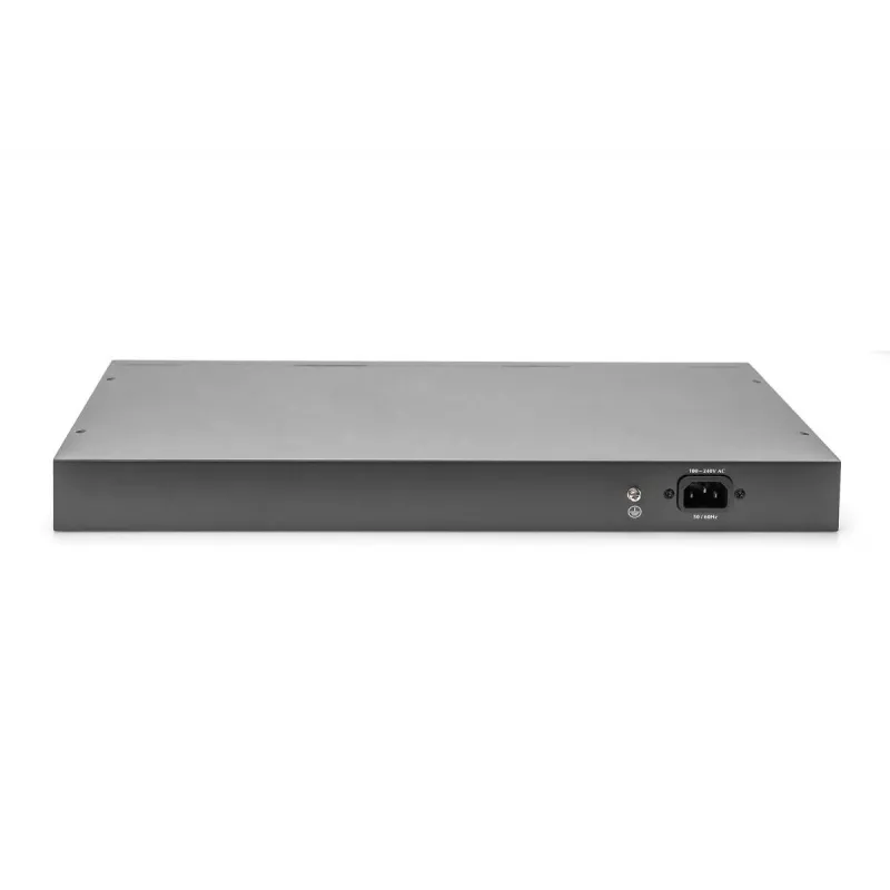 DIGITUS L2 verwalteter Gigabit-Ethernet-Switch 24-Port + 2 Combo- und 2 SFP-Uplink-Ports