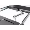 Modulare DIGITUS HD LCD TFT Konsole mit 1-Port-KVM, RAL 9005 schwarz - GE-Tastatur