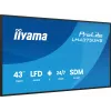 iiyama LH4375UHS-B2AG Signage Display Digital Signage Flachbildschirm 108 cm (42,5 Zoll) LCD Wi-Fi 500 cd/m² 4K Ultra HD Schwarz Integrierter Prozessor Android 11 24/7