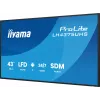 iiyama LH4375UHS-B2AG Signage Display Digital Signage Flachbildschirm 108 cm (42,5 Zoll) LCD Wi-Fi 500 cd/m² 4K Ultra HD Schwarz Integrierter Prozessor Android 11 24/7
