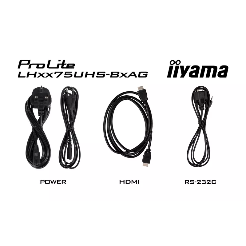 iiyama LH6575UHS-B2AG Signage Display Digital Signage Flachbildschirm 163,8 cm (64,5 Zoll) LCD Wi-Fi 500 cd/m² 4K Ultra HD Schwarz Integrierter Prozessor Android 11 24/7