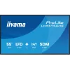 iiyama LH5575UHS-B2AG Signage Display Digital Signage Flachbildschirm 138,7 cm (54,6 Zoll) LCD Wi-Fi 500 cd/m² 4K Ultra HD Schwarz Integrierter Prozessor Android 11 24/7