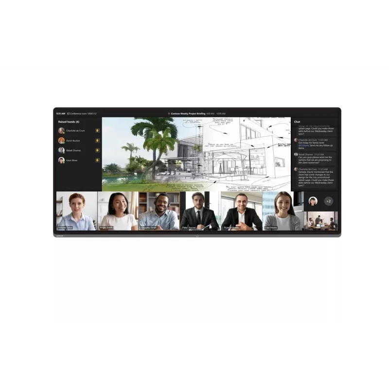 Avocor L Series 105” 5K LED-Display 2,67 m 5120 x 2160 Pixel