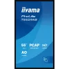 iiyama T5529AS-B1AG Signage Display Kiosk-Design 138,7 cm (54,6 Zoll) LED Wi-Fi 450 cd/m² 4K Ultra HD Schwarz Touchscreen Integrierter Prozessor Android 24/7
