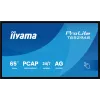 iiyama T6529AS-B1AG Signage Display Kiosk Design 163,8 cm (64,5 Zoll) LED Wi-Fi 420 cd/m² 4K Ultra HD Schwarz Touchscreen Integrierter Prozessor Android 24/7