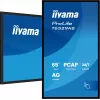 iiyama T6529AS-B1AG Signage Display Kiosk Design 163,8 cm (64,5 Zoll) LED Wi-Fi 420 cd/m² 4K Ultra HD Schwarz Touchscreen Integrierter Prozessor Android 24/7