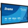 Digital-Signage-Flachbildschirm iiyama TE7515A-B1AG 74,5 Zoll Touchscreen 4K Ultra HD