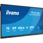 iiyama TE7512MIS-B4AG Signage Display Kiosk-Design 190,5 cm (75 Zoll) LCD Wi-Fi 400 cd/m² 4K Ultra HD Schwarz Touchscreen Integrierter Prozessor Android 24/7
