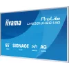iiyama LH6581UHSG-1AG Signage Display Digital Signage Flachbildschirm 163,8 cm (64,5 Zoll) Wi-Fi 500 cd/m² 4K Ultra HD Weiß Integrierter Prozessor Android 24/7