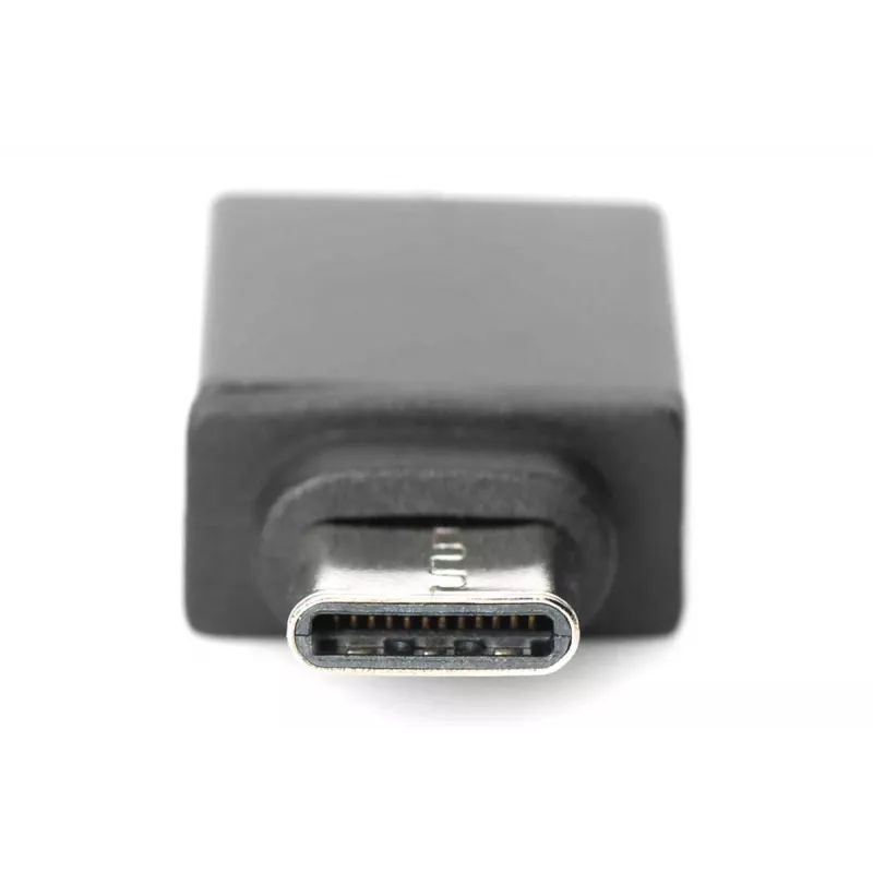 DIGITUS USB Typ-C Adapter, Typ C auf A SuperSpeed, schwarz