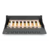 DIGITUS Patch Panel CAT6 8-Port geschirmt Schwarz