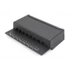 DIGITUS Patch Panel CAT6 8-Port geschirmt Schwarz