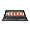 Patch Panel Digitus Desktop CAT 6A Klasse EA geschirmt Schwarz