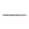 DIGITUS Patchpanel CAT6A EA geschirmt, 24-Port RJ45 Staubschutz, 8P8C, 0,5U, grau RAL 7035