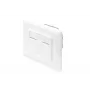 DIGITUS CAT6A Klasse EA Netzwerkdose, geschirmt 1x RJ45, LSA, reinweiß, Unterputz, 8 Richtungen