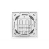 DIGITUS CAT6A Klasse EA Netzwerkdose, geschirmt 2x RJ45, LSA, reinweiß, Unterputz, 8 Richtungen