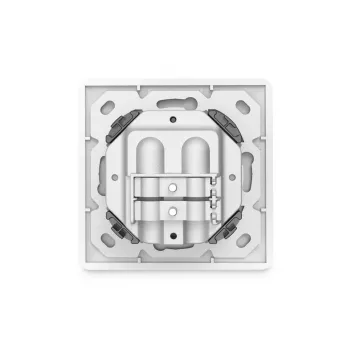 DIGITUS CAT6A Klasse EA Netzwerkdose, geschirmt 2x RJ45, LSA, reinweiß, Unterputz, 8 Richtungen
