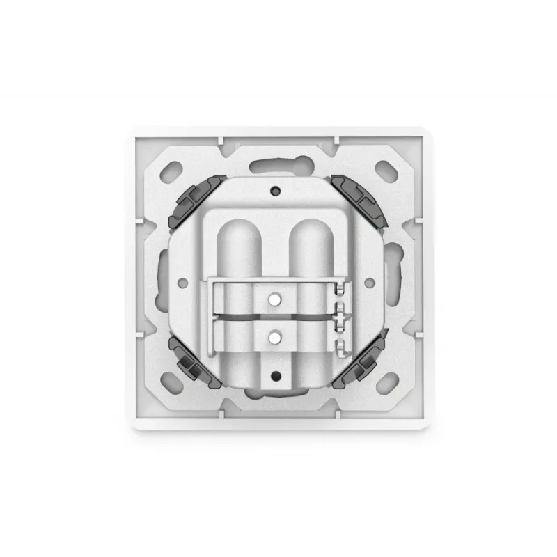 DIGITUS CAT6A Klasse EA Netzwerkdose, geschirmt 2x RJ45, LSA, reinweiß, Unterputz, 8 Richtungen