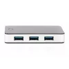 DIGITUS USB-Hub 4-Port USB 3.0 Extern Schwarz Klavierlack