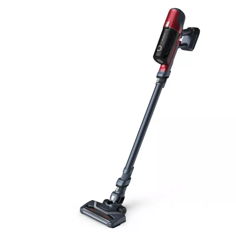 Rowenta RH6878 2-in-1-Stabstaubsauger Akku Trocken Zyklon Beutellos 0,55 l 100 W Rot, Grau