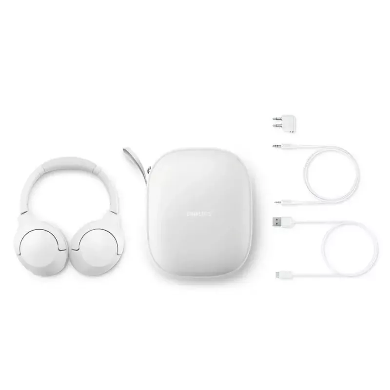 Philips TAH8506WT/00 Kopfhörer/Headset Kabellos Headband Anrufe/Musik USB Typ-C Bluetooth Weiß
