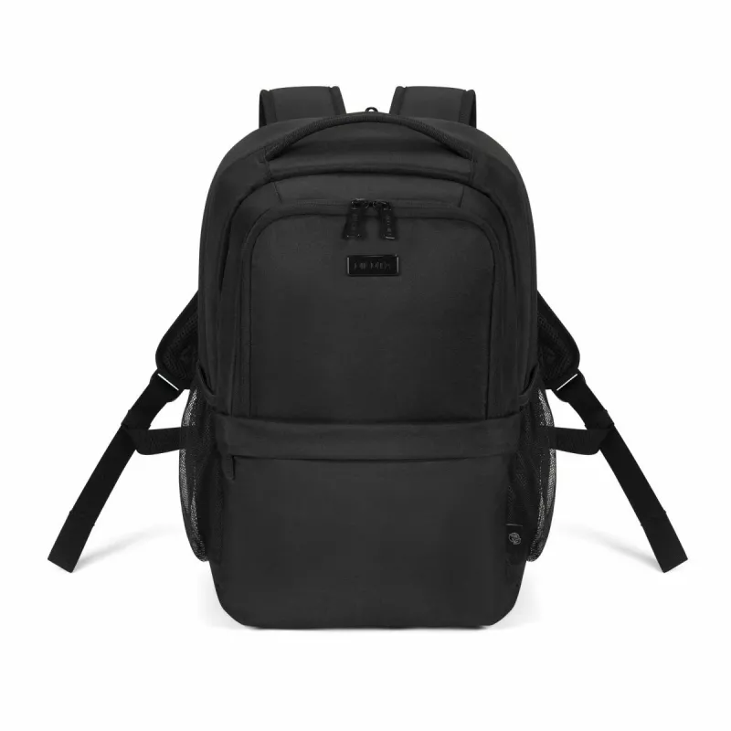 DICOTA Eco Core - 13-14,1 Zoll Notebook-Rucksack - Schwarz / 300d 100% recyceltes PET-Polyester