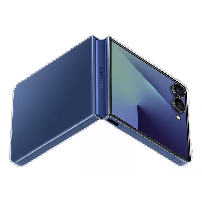 Samsung Clear Case für Galaxy Z Flip7, Cover, Samsung, Galaxy Z Flip7, 17,5 cm (6,9 Zoll), Transparent