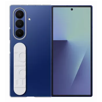 Schützende transparente Grip-Hülle für Samsung Galaxy Fold7 von Samsung, transparent