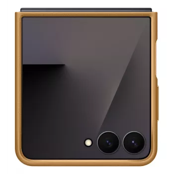 Schutzhülle Flip-Cover Samsung Flip7 Kindsuit EF-VF766PAEGWW für Galaxy Z Flip7 – Camel
