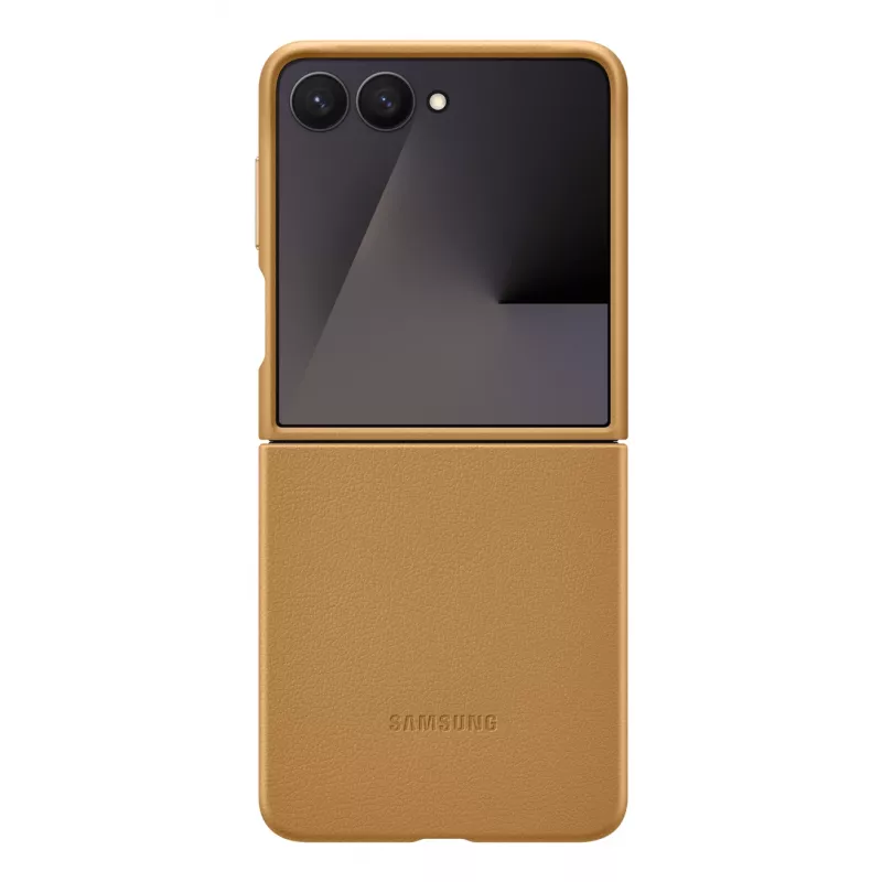 Schutzhülle Flip-Cover Samsung Flip7 Kindsuit EF-VF766PAEGWW für Galaxy Z Flip7 – Camel