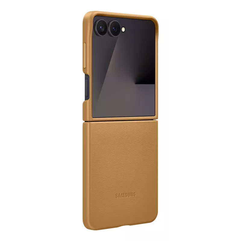 Schutzhülle Flip-Cover Samsung Flip7 Kindsuit EF-VF766PAEGWW für Galaxy Z Flip7 – Camel