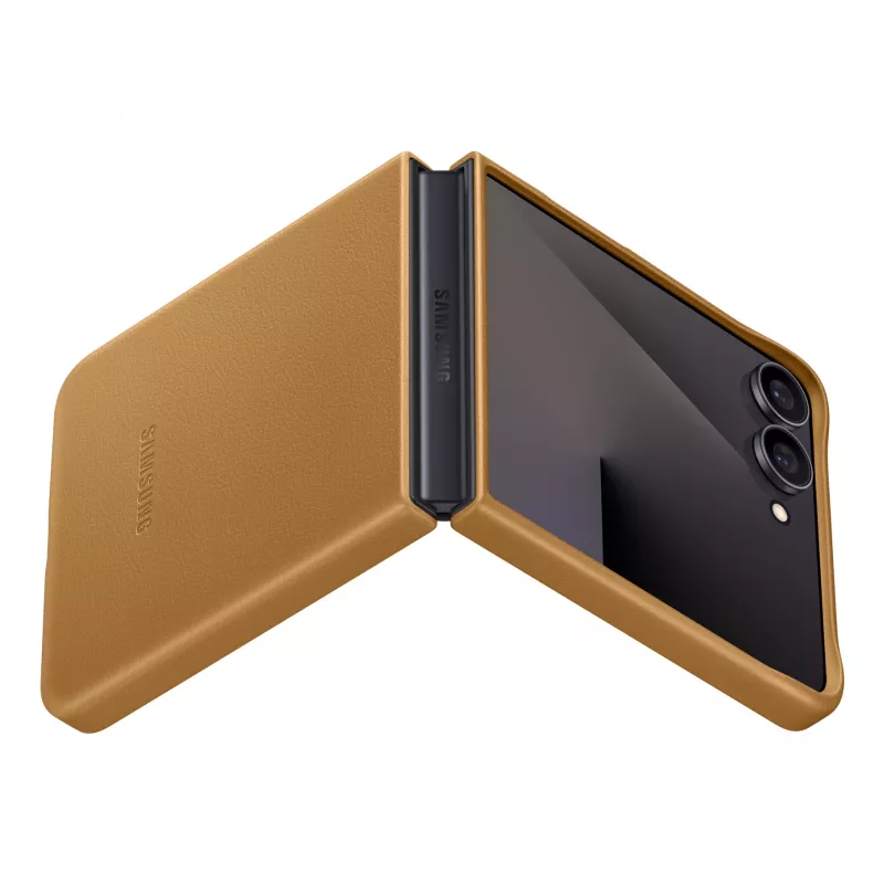 Schutzhülle Flip-Cover Samsung Flip7 Kindsuit EF-VF766PAEGWW für Galaxy Z Flip7 – Camel