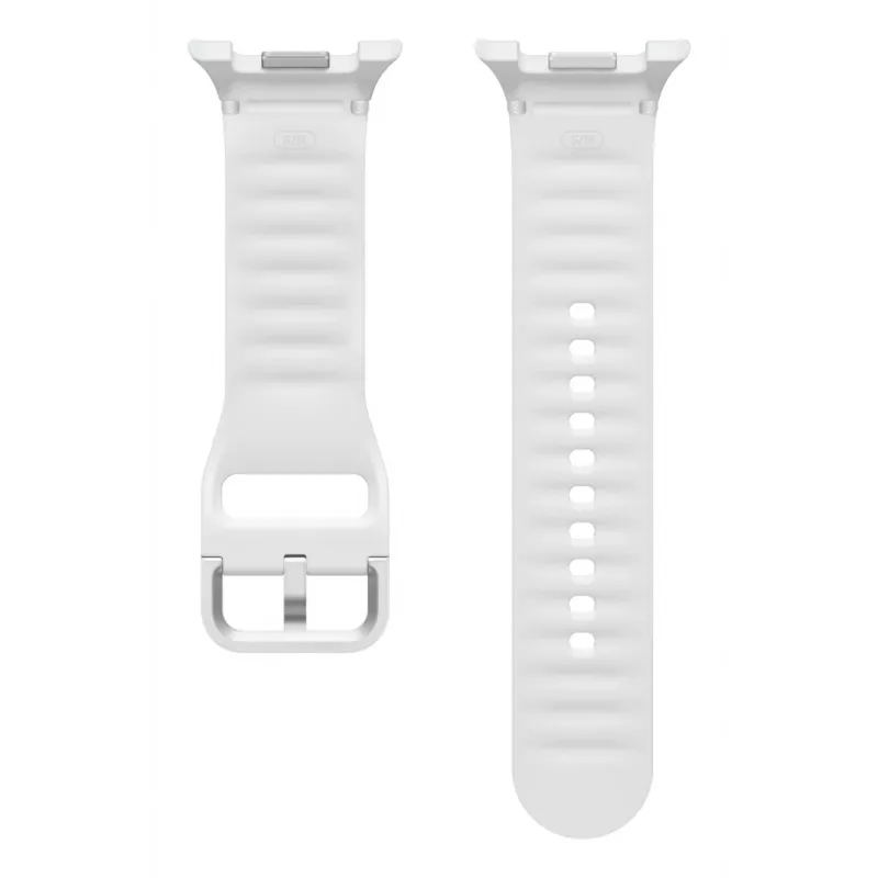 Samsung Sport Band (S/M) für Galaxy Watch8 | Watch8 Classic, Armband, Smartwatch, Weiß, Samsung, Galaxy Watch8 | Watch8, Gummi