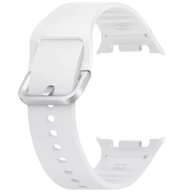 Samsung Sport Band (S/M) für Galaxy Watch8 | Watch8 Classic, Armband, Smartwatch, Weiß, Samsung, Galaxy Watch8 | Watch8, Gummi