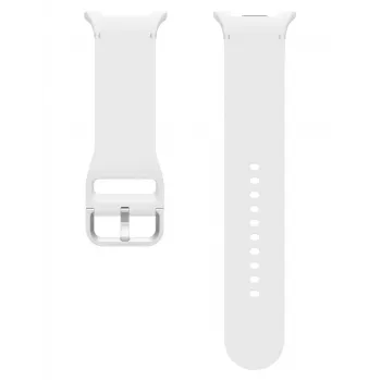 Samsung Sport Band (M/L) für Galaxy Watch8 | Watch8 Classic, Armband, Smartwatch, Weiß, Samsung, Galaxy Watch8 | Watch8 Classic, Gummi