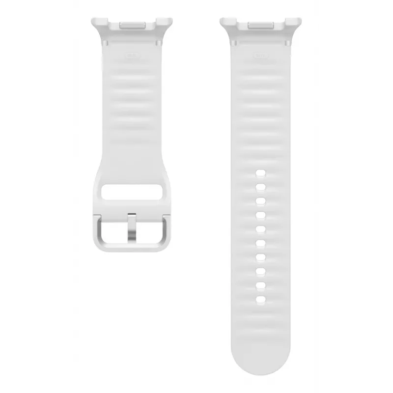 Samsung Sport Band (M/L) für Galaxy Watch8 | Watch8 Classic, Armband, Smartwatch, Weiß, Samsung, Galaxy Watch8 | Watch8 Classic, Gummi