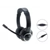 Conceptronic POLONA02B Kopfhörer/Headset Kabelgebunden Kopfband Gaming Schwarz
