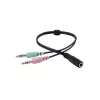 Conceptronic POLONA02BA Kopfhörer/Headset Kabelgebunden Kopfband Gaming Schwarz