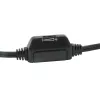 Conceptronic Allround Stereo-Headset, Kabelgebunden, 20 - 22000 Hz, Büro/Callcenter, 111 g, Headset, Schwarz, Silber
