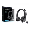 Conceptronic POLONA05B Stereo-USB-Headset mit Geräuschunterdrückungsmikrofon