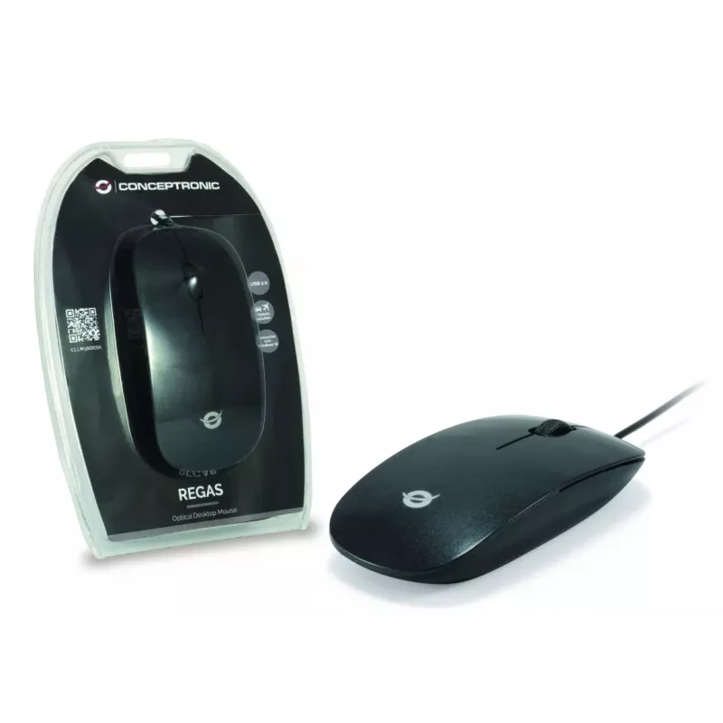 Conceptronic Optical Desktop Maus CLLM3BDESK USB Type-A