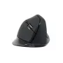 Conceptronic LORCAN ERGO 6-Tasten Ergonomische Bluetooth-Maus, Rechtshänder, Vertikales Design, Optisch, Bluetooth, 1600 DPI, Schwarz