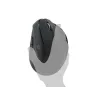 Conceptronic LORCAN ERGO 6-Tasten Ergonomische Bluetooth-Maus, Rechtshänder, Vertikales Design, Optisch, Bluetooth, 1600 DPI, Schwarz