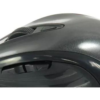 Conceptronic CLLM5BTRVWL kabellose 6-Tasten-Reisemaus, für Rechtshänder, optisch, RF Wireless, 1600 DPI, Schwarz