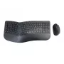 Conceptronic ORAZIO ERGO kabelloses ergonomisches Tastatur- und Maus-Set, portugiesisches Layout