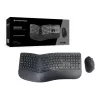 Conceptronic ORAZIO ERGO kabelloses ergonomisches Tastatur- und Maus-Set, portugiesisches Layout