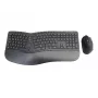 Conceptronic ORAZIO ERGO Kabelloses ergonomisches Tastatur- und Maus-Set, deutsches Layout